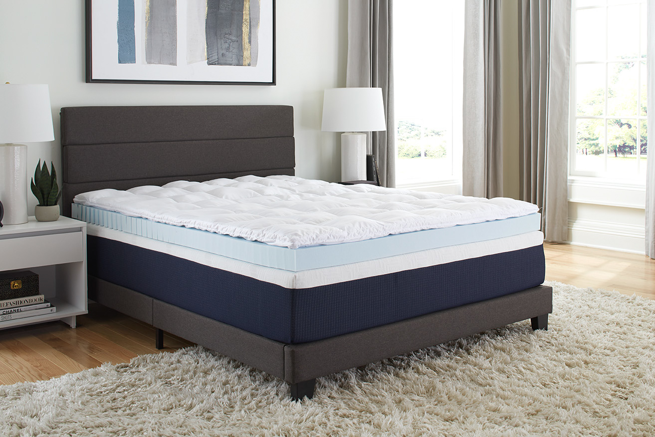 Comfort Tech™ 1.5” Isotonic™+ Foam Mattress Topper - Comfort Tech